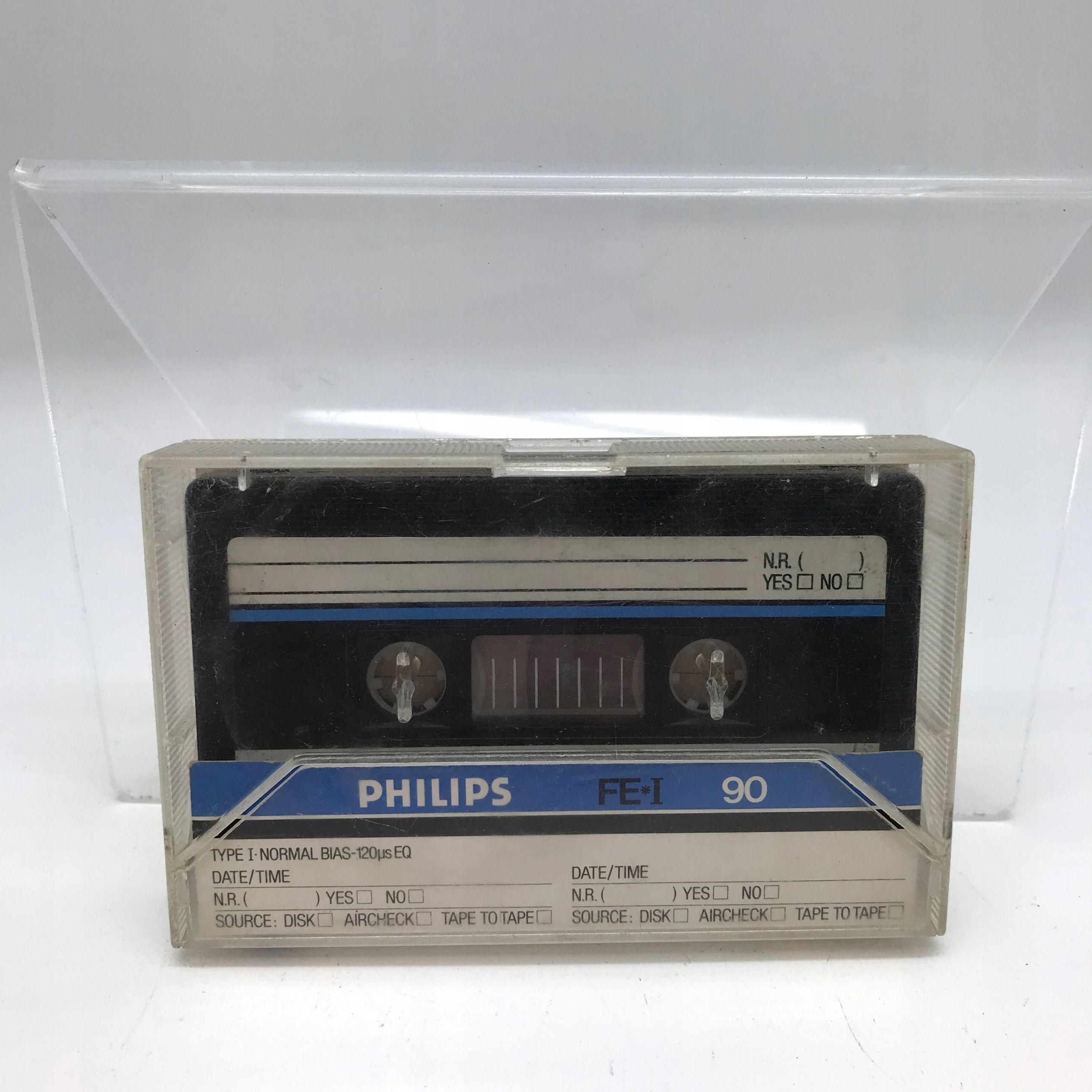 Kaseta - Kaseta magnetofonowa Philips Fe I 90