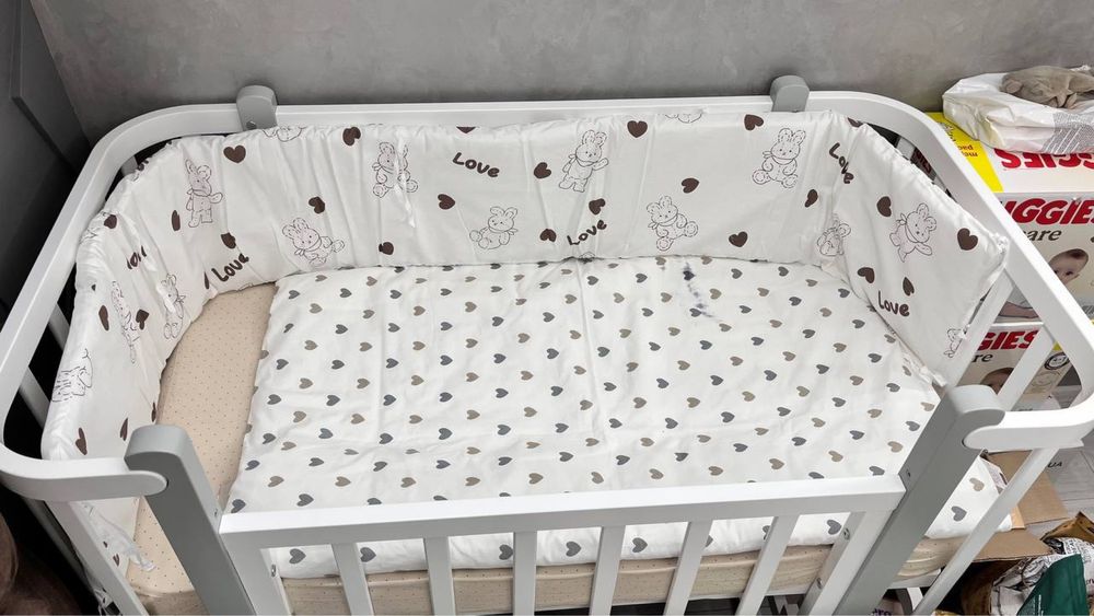 Бортики в ліжечко