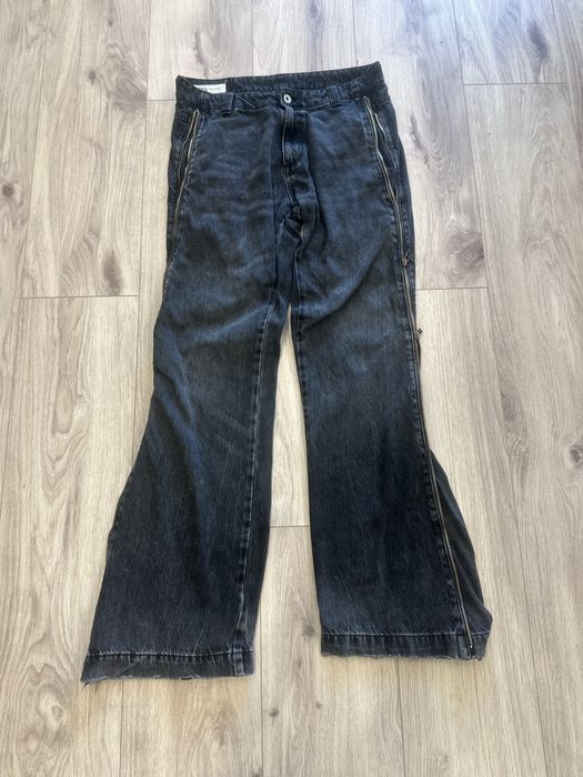 Zara Flared Jeans Black Клеш, Фларед, Джинсы