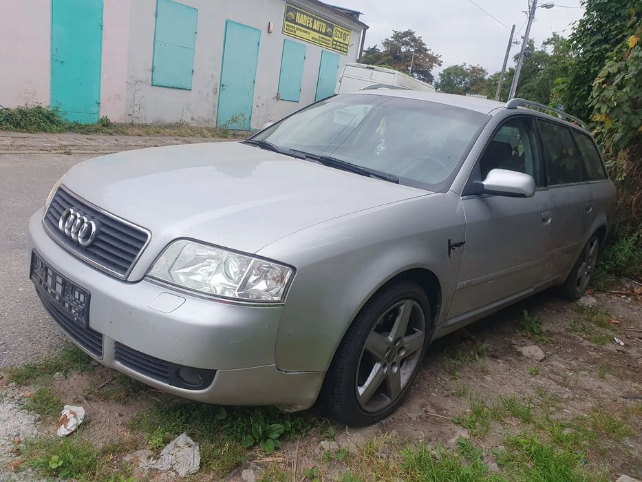 Audi A6 C5 ksenon silnik 2.5 TDI 144 kW kolor LY7W silnik rozrusznik do alternator półośka zawieszenie lampa ksenon zderzak