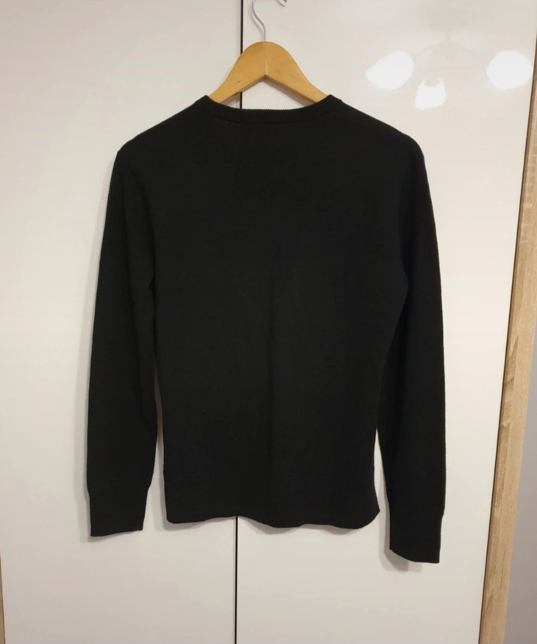 Damski sweter wełna z kaszmirem r. XS