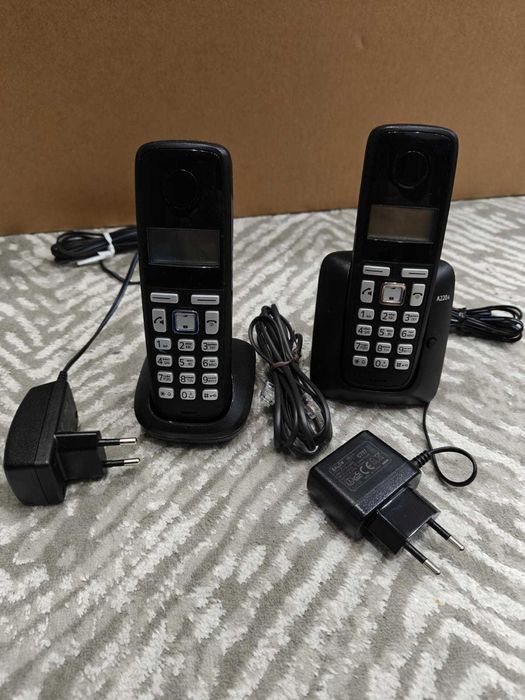 Радіотелефон GIGASET A220 DUO BLACK з додатковою трубкою