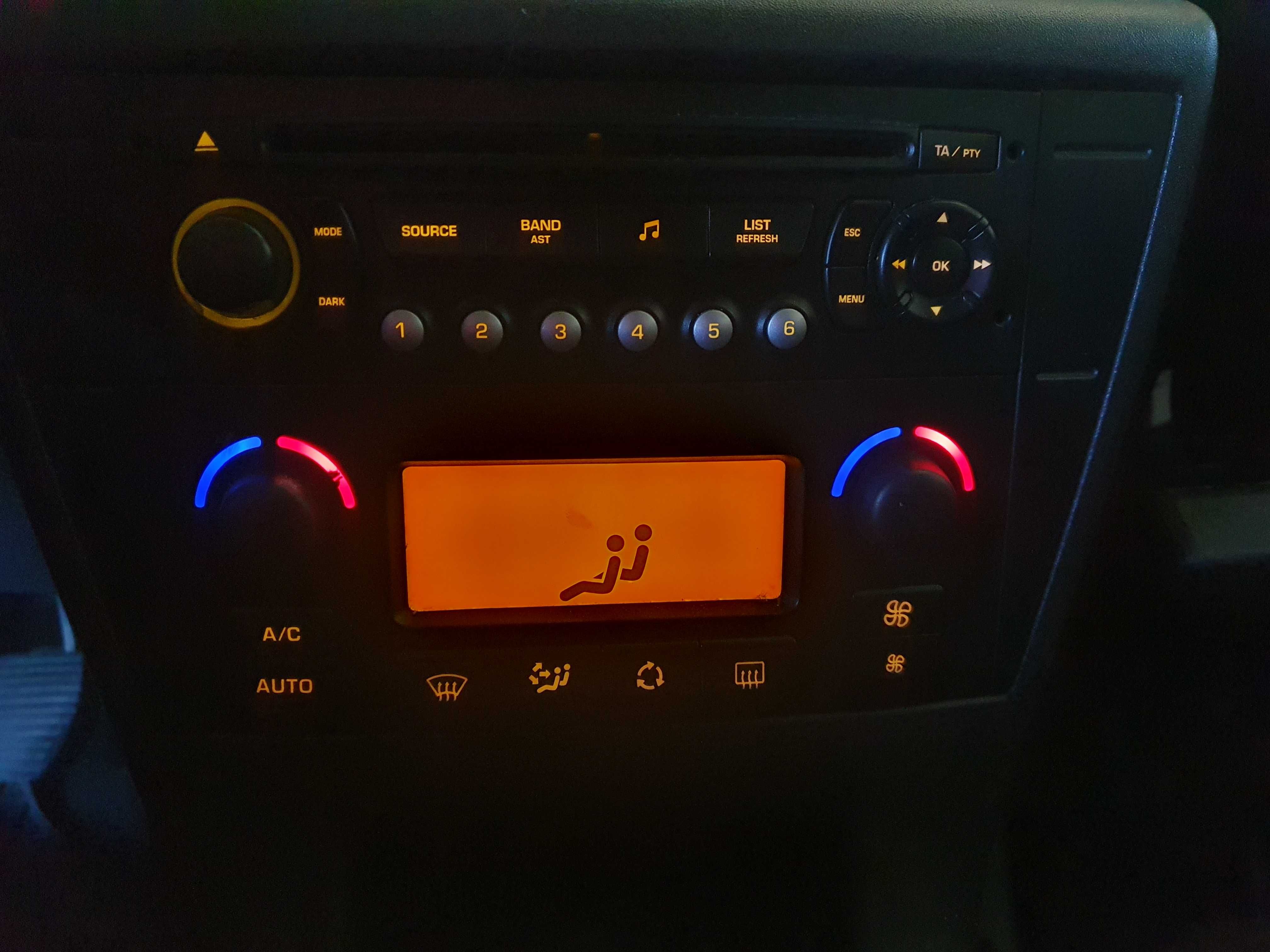 Radio Citroen c4 oryginalne sprawne