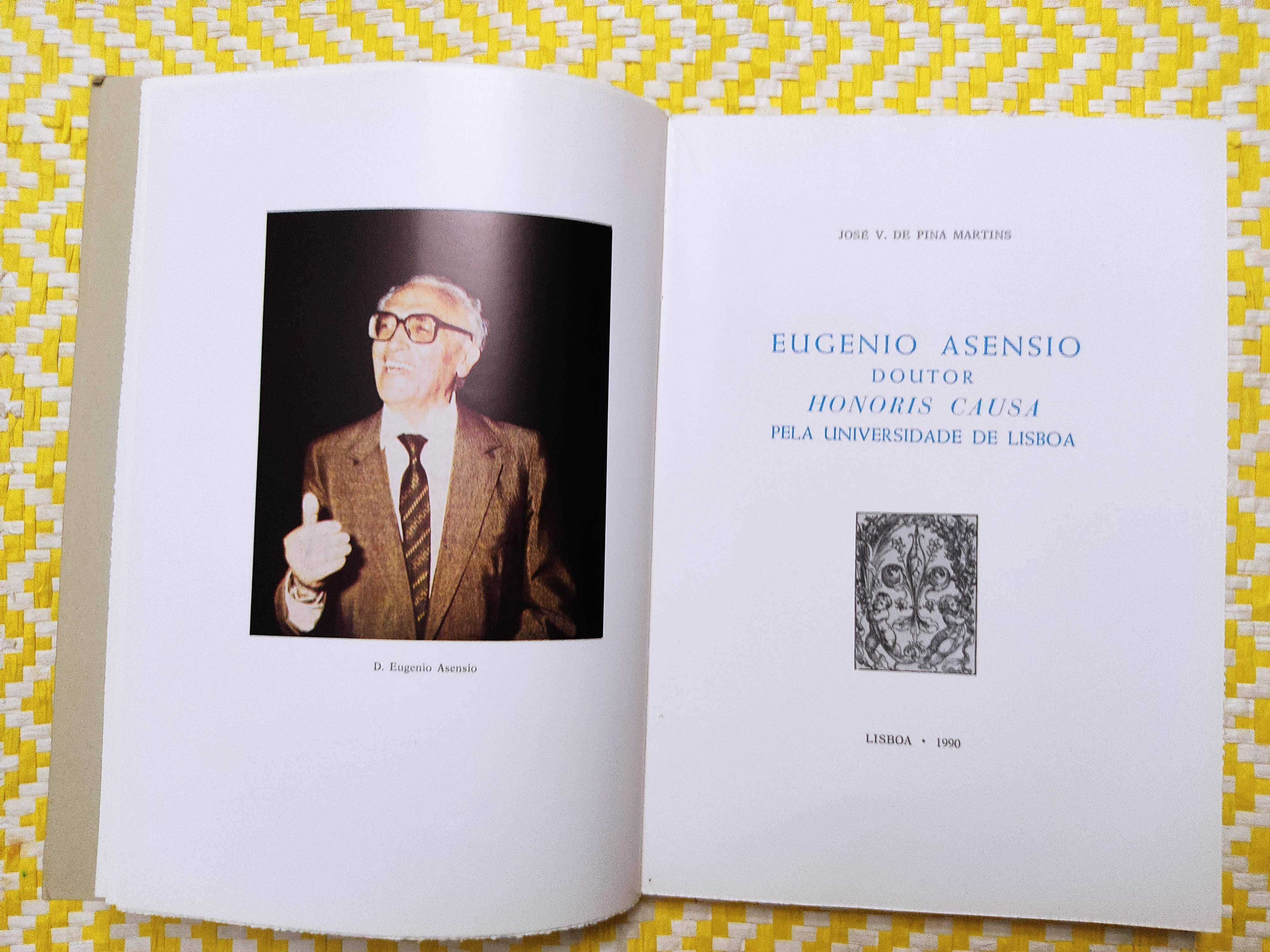 EUGENIO ASENSIO  Doutor Honoris Causa pela Universidade de Lisboa