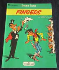 Livro BD Fingers Lucky Luke Meribérica 1984