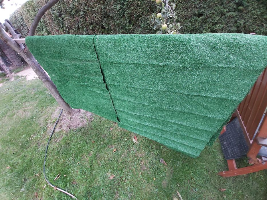 Sztuczna trawa gotowe odcinki po 2 m szerokie na 1m