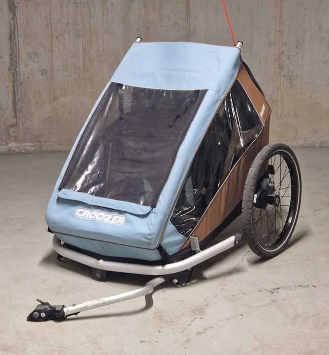 Croozer Kid Plus 2 Led amortyzacja przyczepka rowerowa 3w1