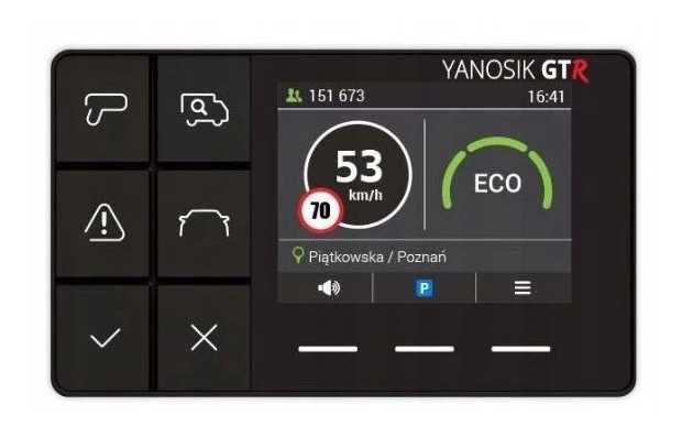 Yanosik antyradar GTR abonament 12 m-cy + ETOLL
