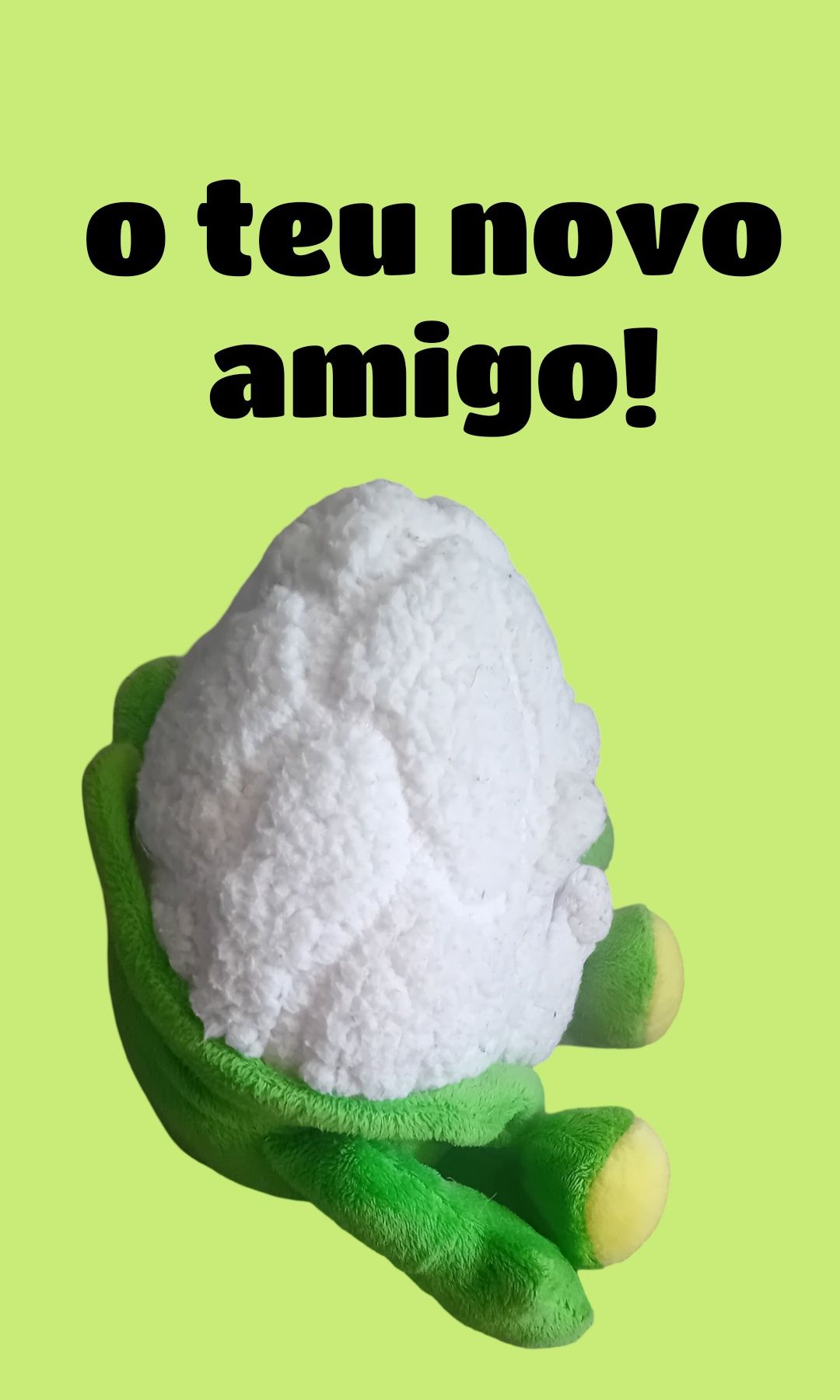 Peluche couve flor