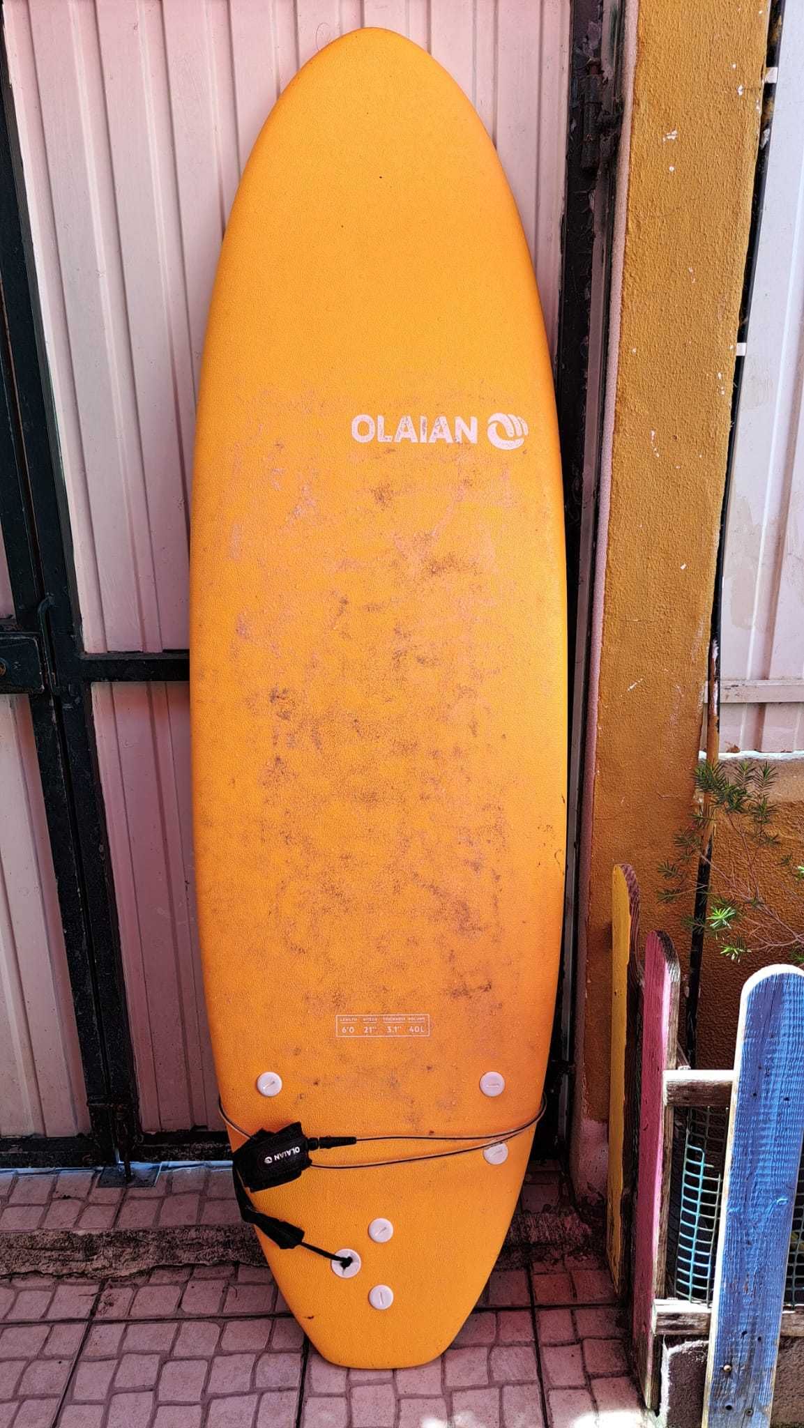 Prancha de Surf Olaian com cordinha