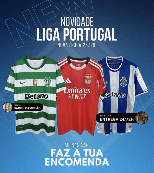 Camisolas desportivas