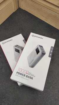 Акція! Power bank  Phoneaks 10000/Повер банк. Швидка зарядка. Ліхтар