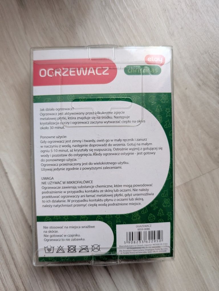 Ogrzewacz termofor - idealne na zimę / zimne dni