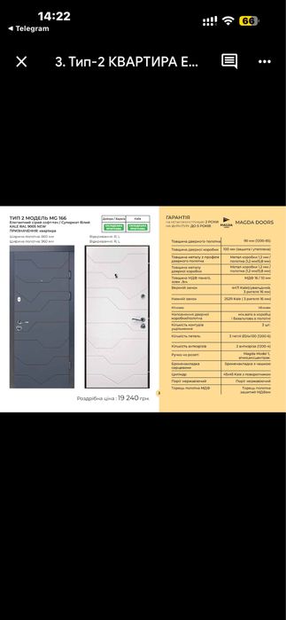 Входные двери со склада