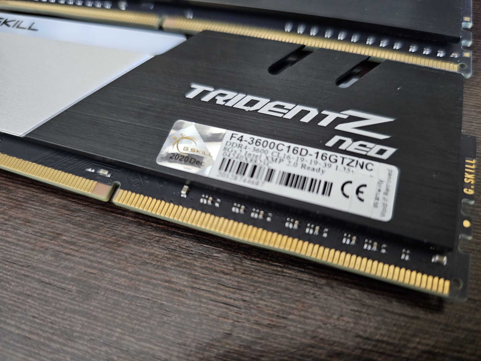 Memórias RAM G.Skill 16GB Trident RGB (2x8GB) DDR4 3600MHz CL16