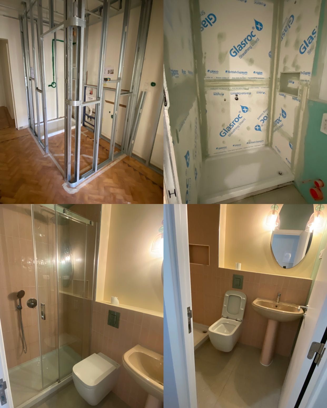 Pladur, Remodelações, melhoramentos e reparações 
Pintura
