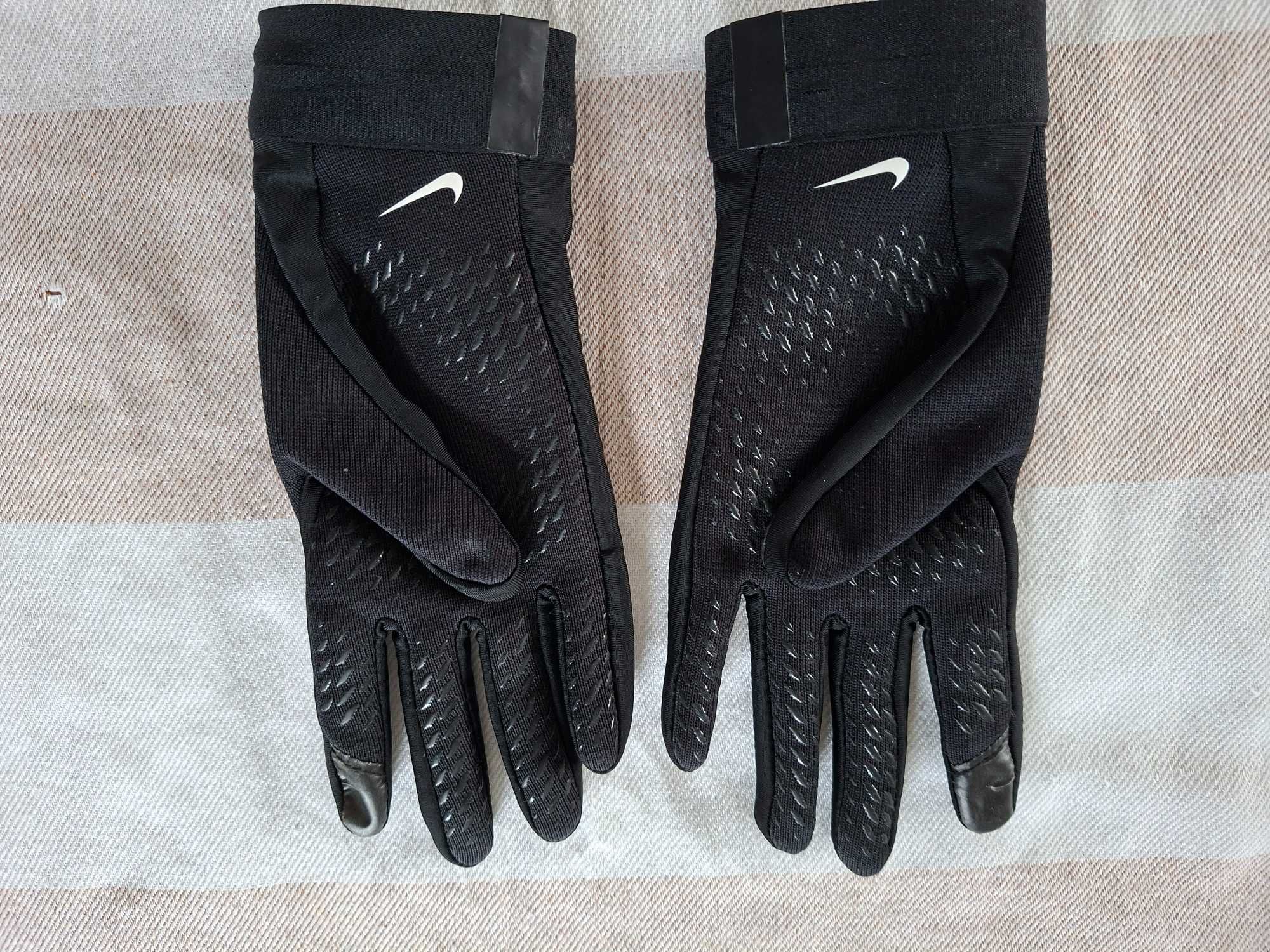 Rękawiczki męskie NIKE THERMA-FIT dotykowe termiczne do biegania