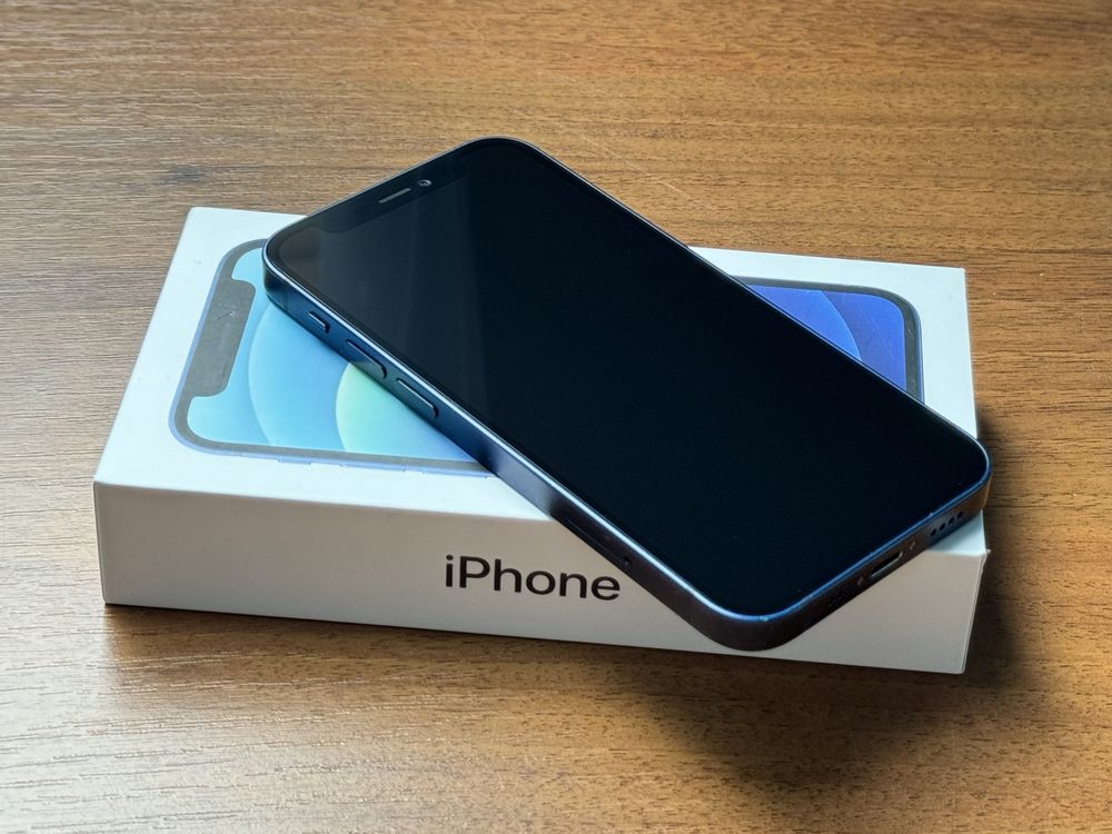 Apple iPhone 12 mini 128 GB Niebieski | Stan BDB | Nowa Bateria 100%