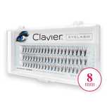 Clavier Eyelash kępki rzęs 8mm Black