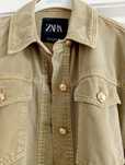 Джинсовый пиджак Zara . Новая коллекция .