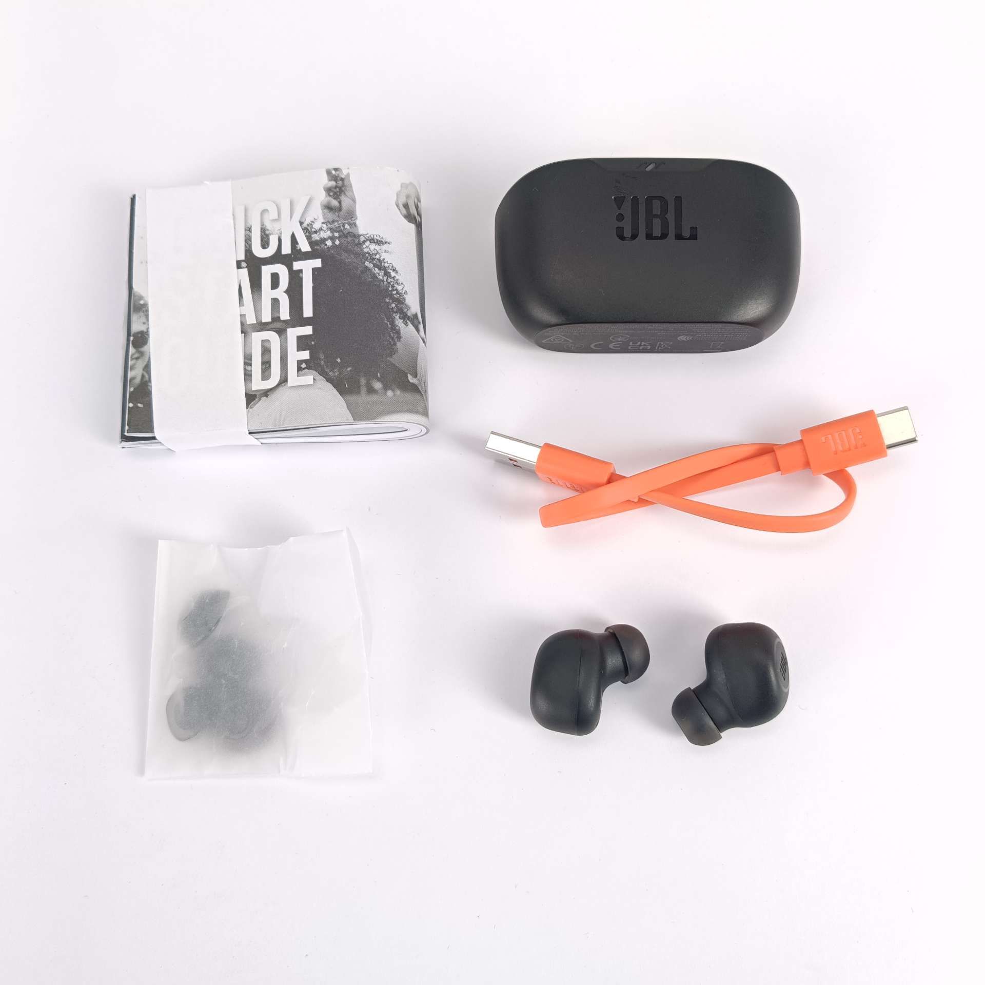 Słuchawki dokanałowe JBL Wave Beam Buds czarne