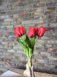Tulipany gumowe 30cm 5 sztuk