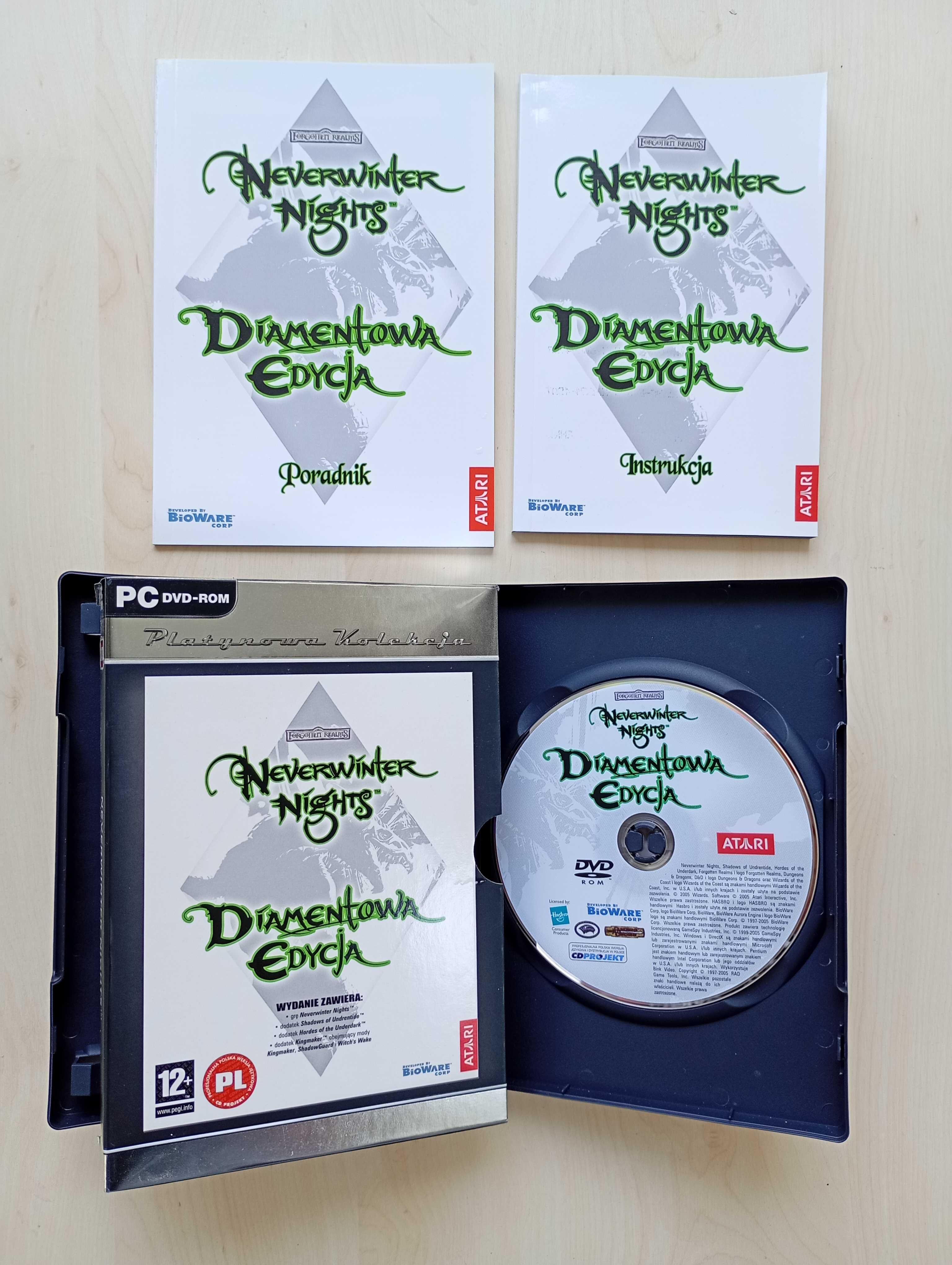 Gra Neverwinter Nights PC PL diamentowa edycja platynowa kolekcja