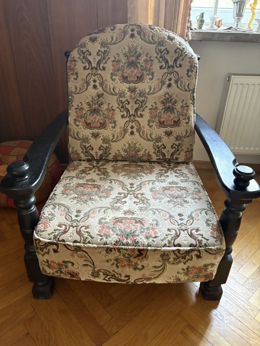 Sofa i fotele z PRL-u