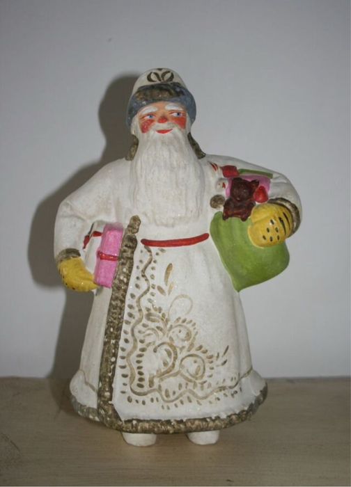 Елочная игрушка Дед Мороз, высота 27см