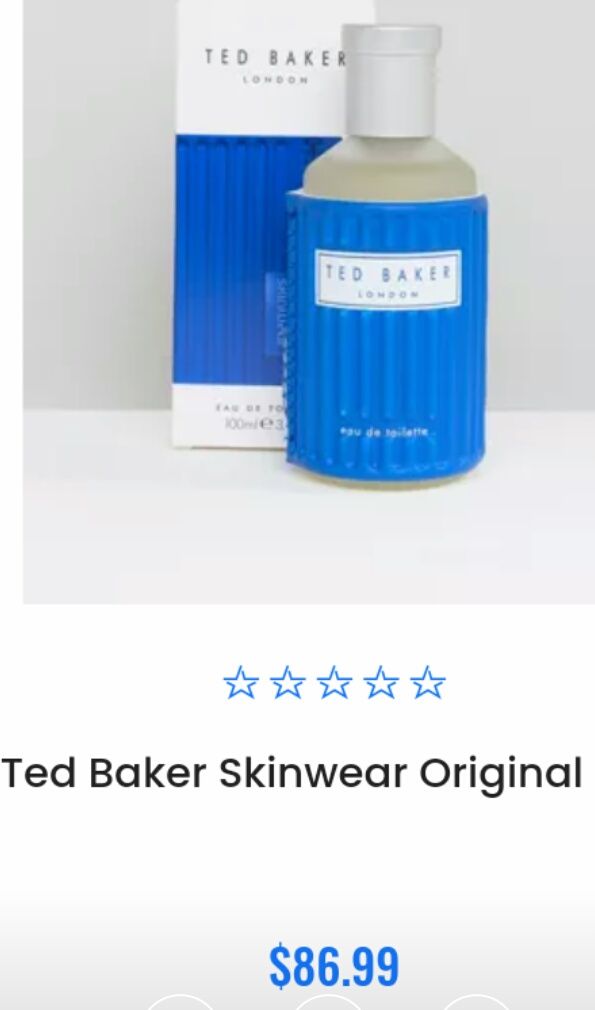 Парфум мужской  Ted Baker London  Skinwear  blue ОРИГИНАЛ