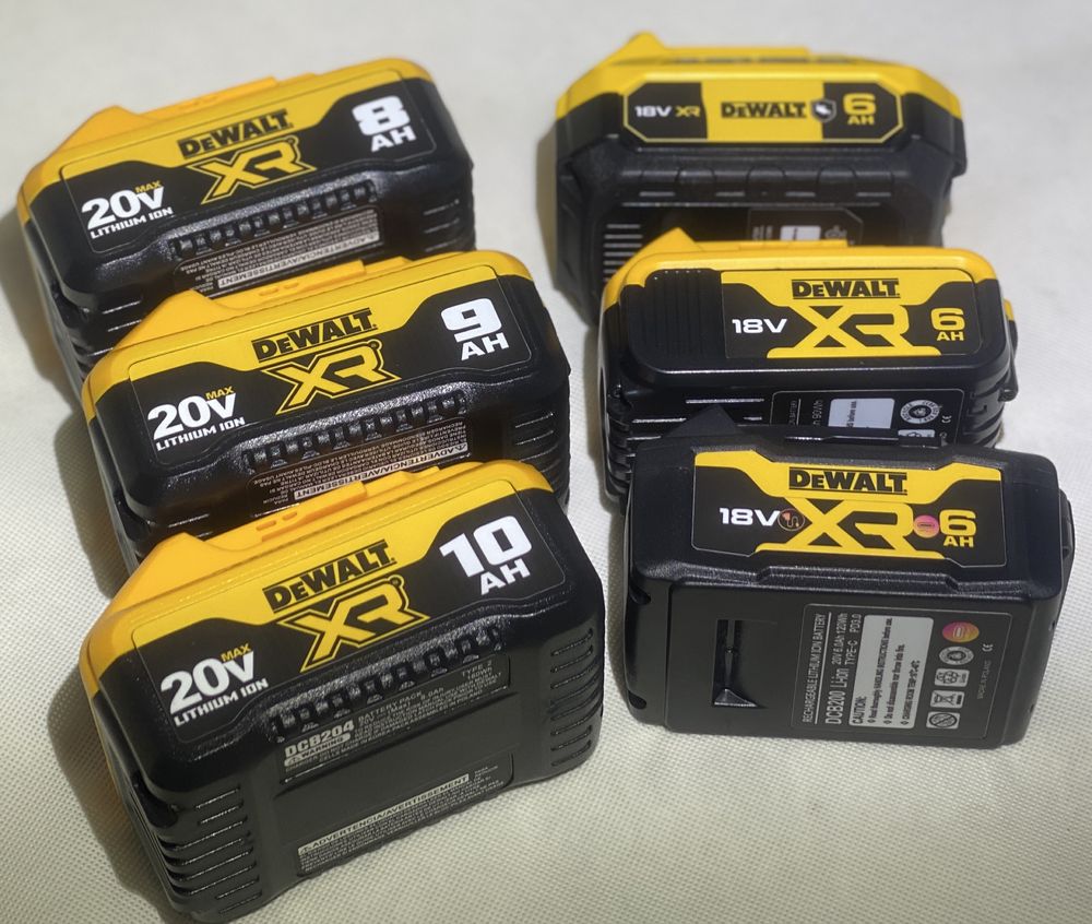 Akumulatory baterie Dewalt Flexvolt Xr 18/54v