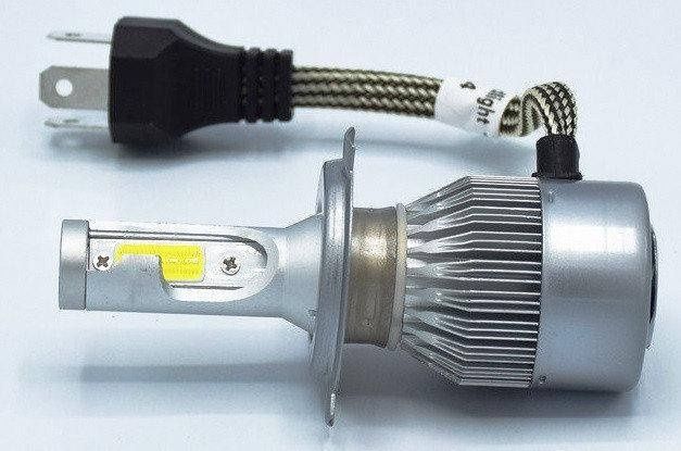 Комплект автомобільних Led ламп C6 H4 2 шт світлодіодні лампи 5538