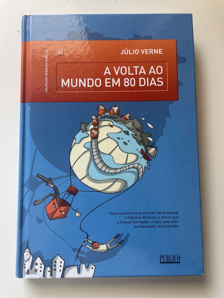 A volta ao mundo em 80 Dias, de Júlio Verne