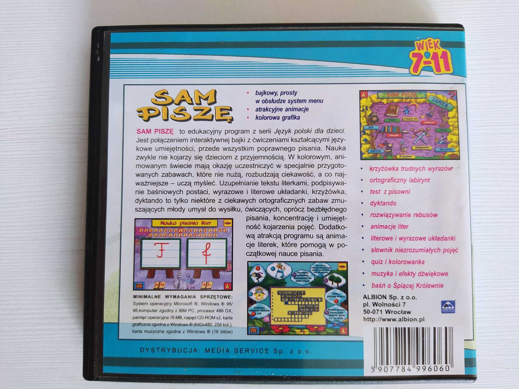 Sam piszę CD-ROM / PL / Szkoła przyszłości / Albion