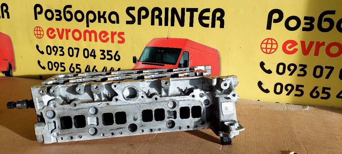 ГБЦ головка om 651 mercedes Sprinter w906 w907 w211 w212 vito w639