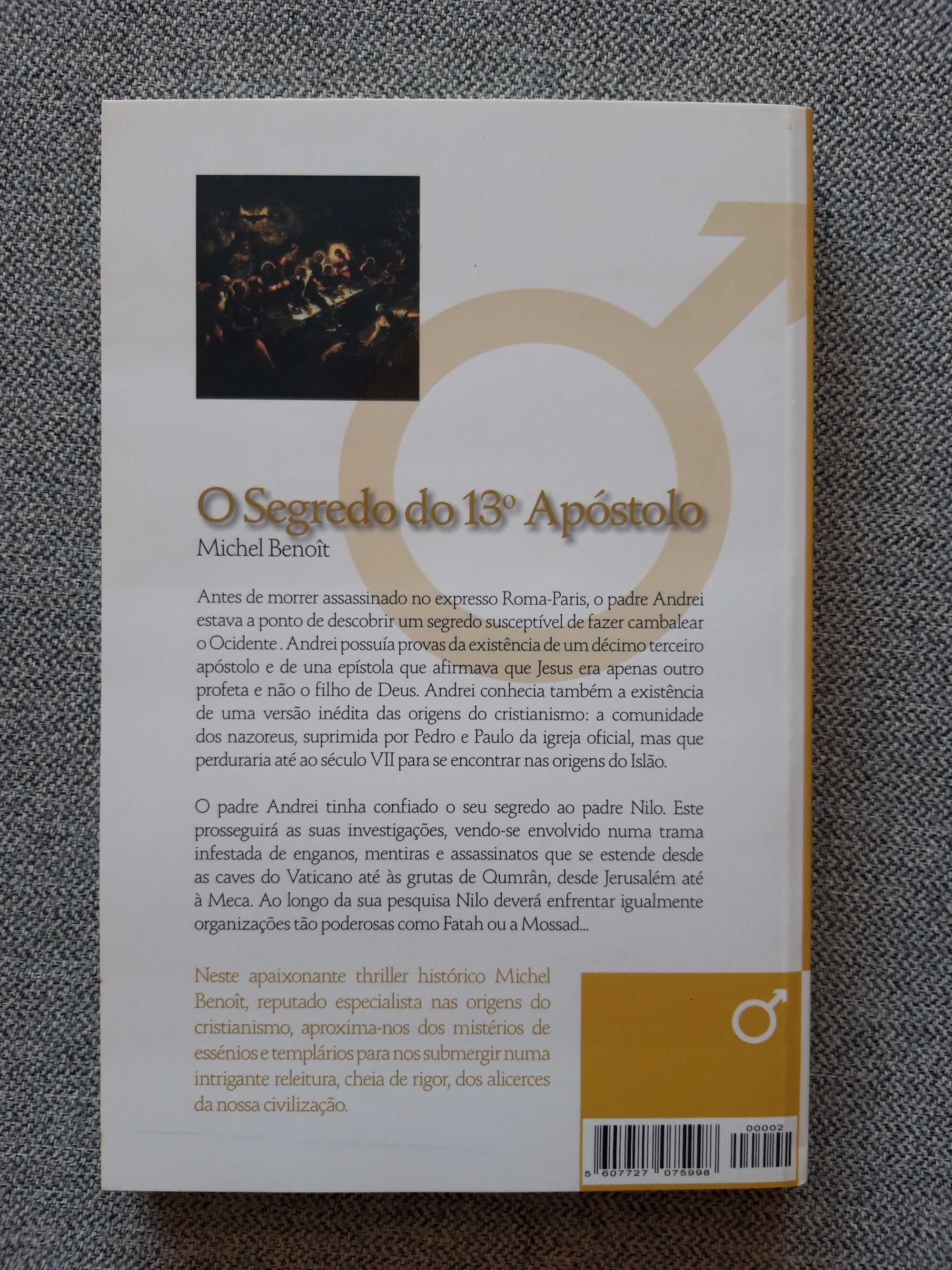Livro "O segredo do 13.º Apostolo" de Michel Benoît
