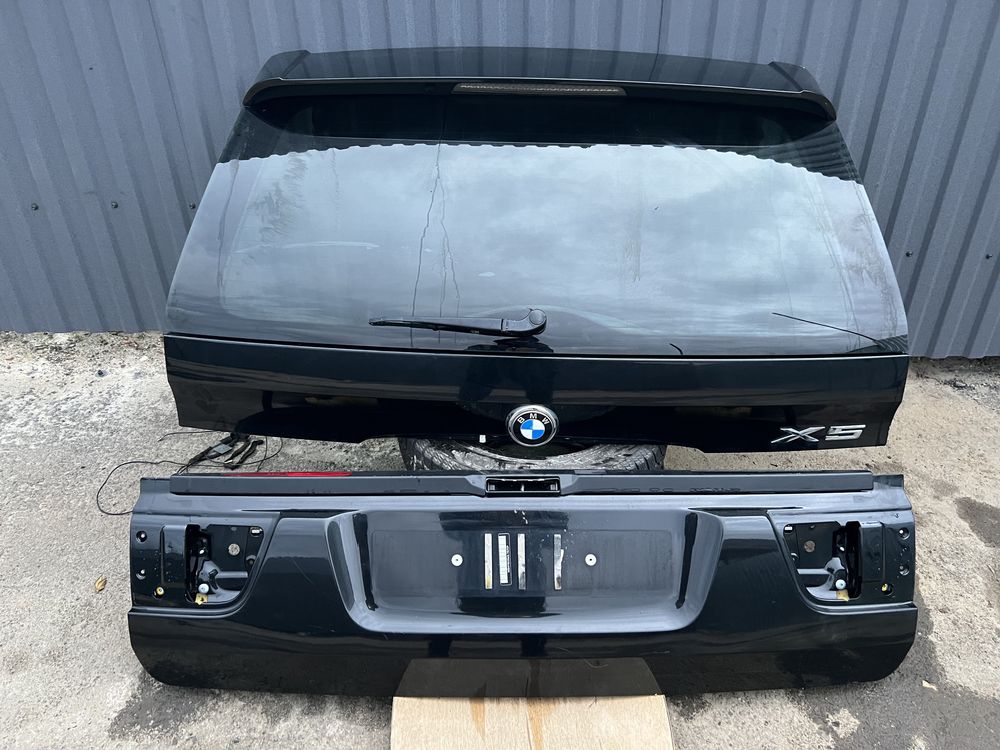 Кришка багажніка bmw e53 x5 ляда скло