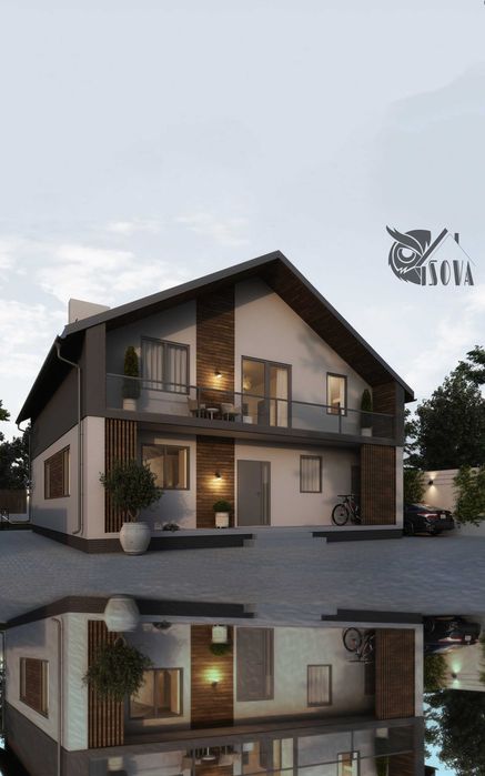 Архітектор. Проєкт будинку.