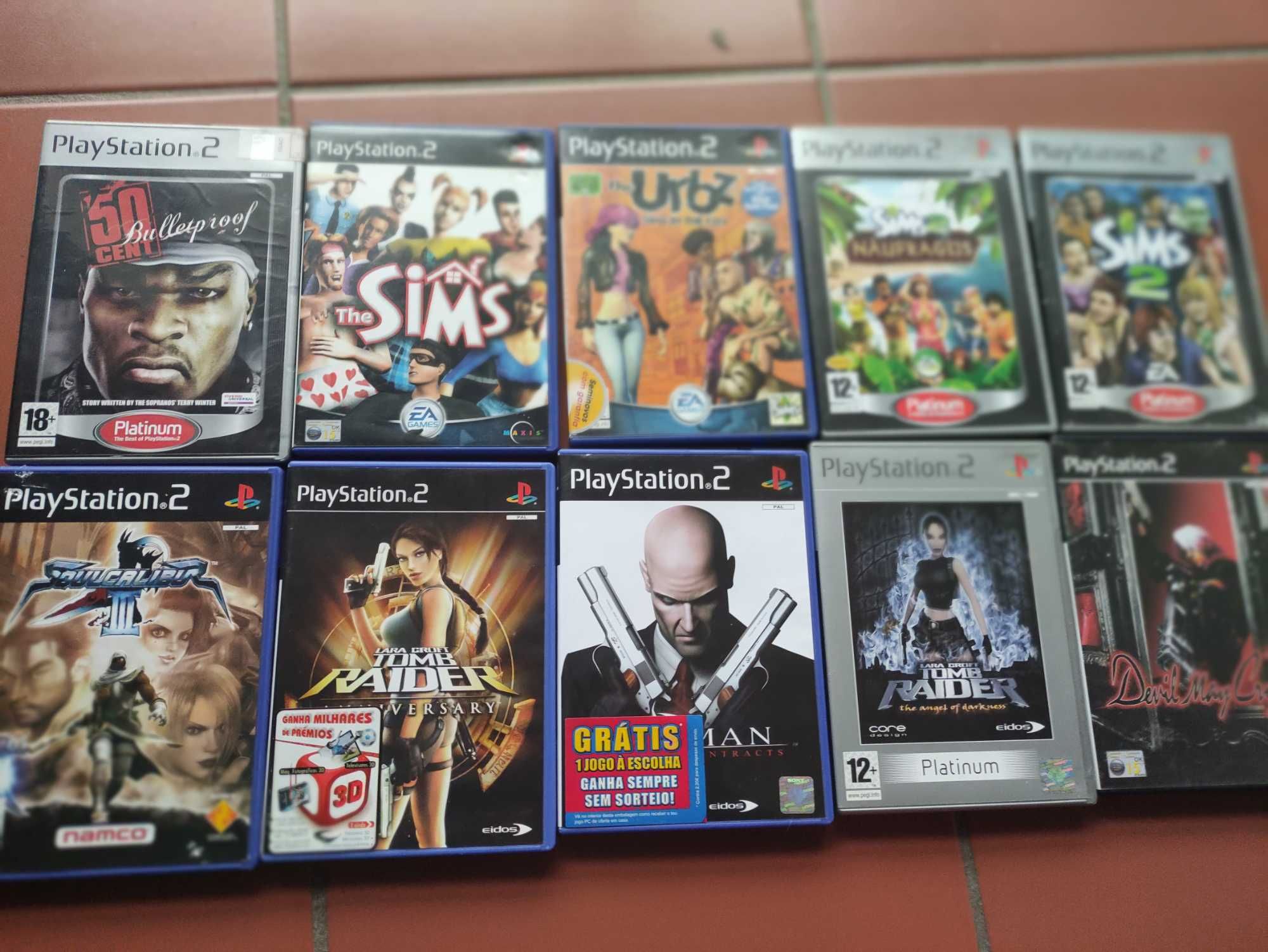 Jogos Playstation 2 a 10 Euros