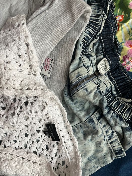 Zestaw ubranek dziewczynka 134/140