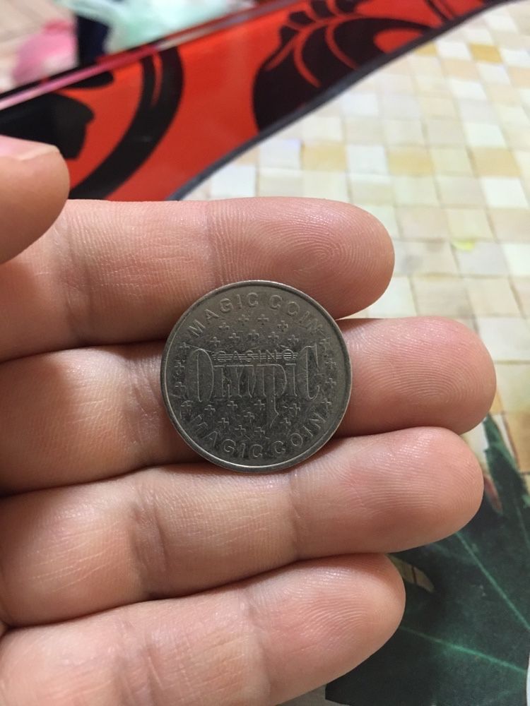 монета казино фишка casino Olympic magic coin