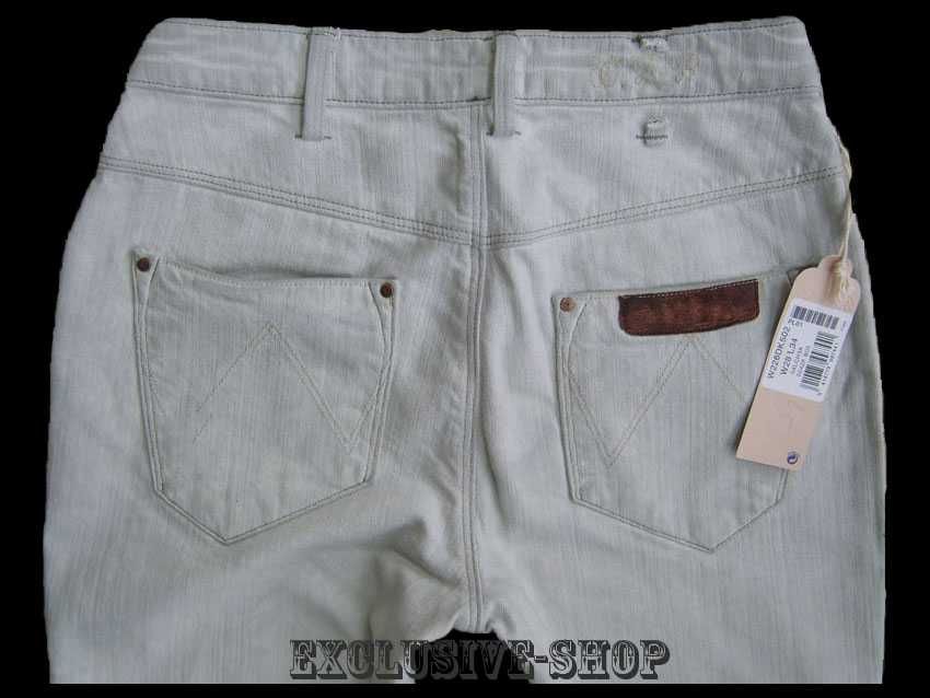 Jeansy damskie rurki Wrangler Blue Bella Rebecca W28 L34 pas 73 cm