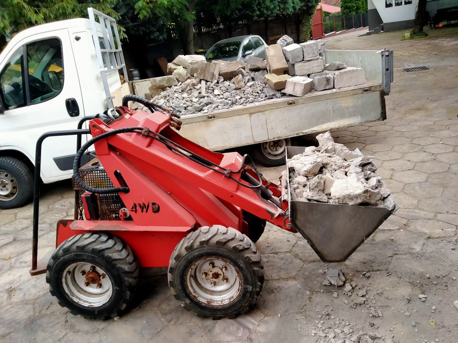 Mini ładowarka videman o&k...mini koparka 2020r