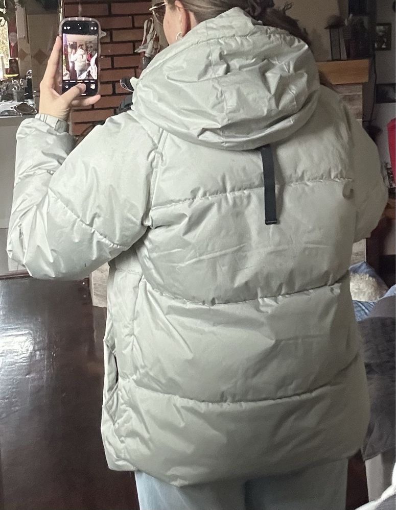 Kurtka zimowa, puchowa, ocieplana