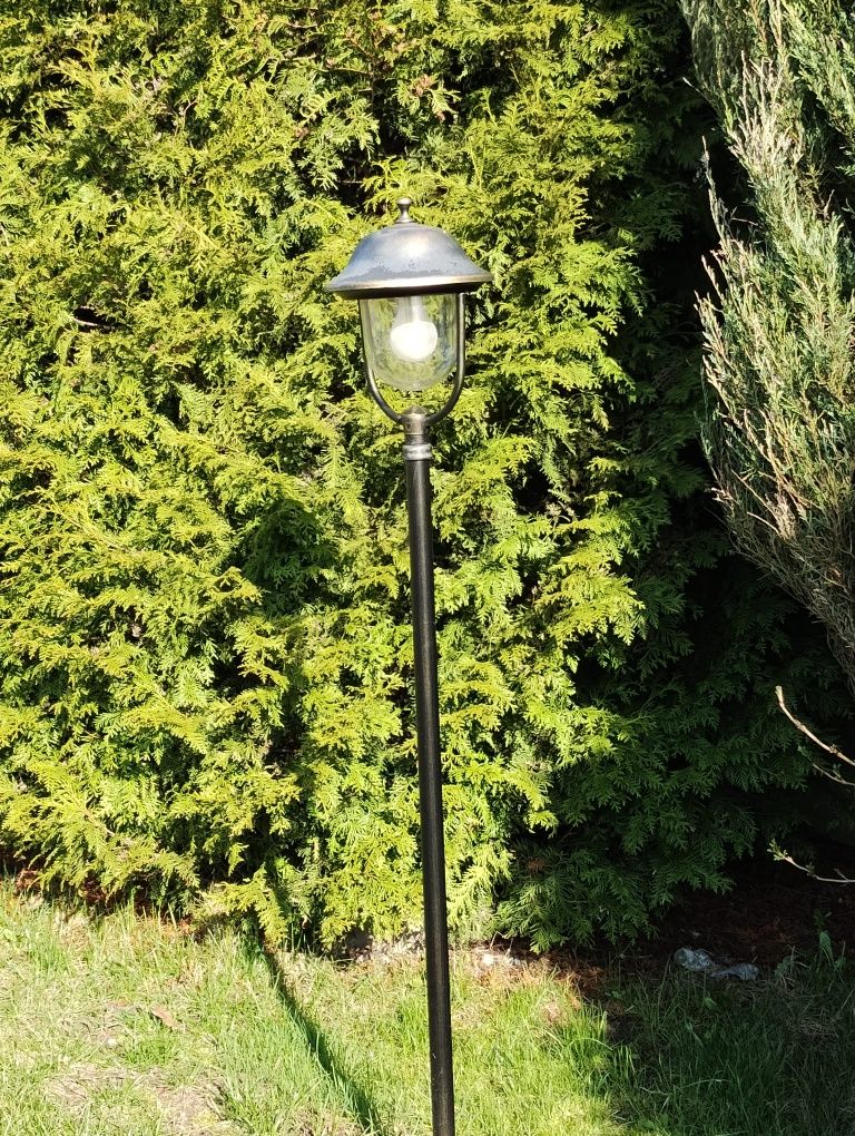 Lampy ogrodowe 165cm z żarówką