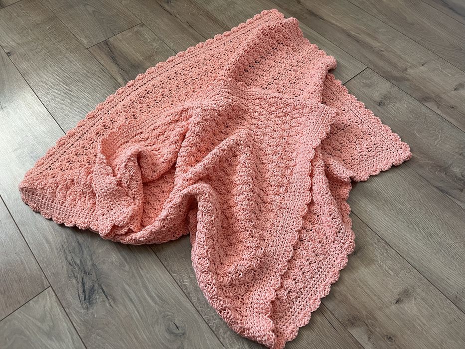 Kocyk szydełkowy dla dziecka