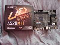 материнская плата Gigabyte A520MH