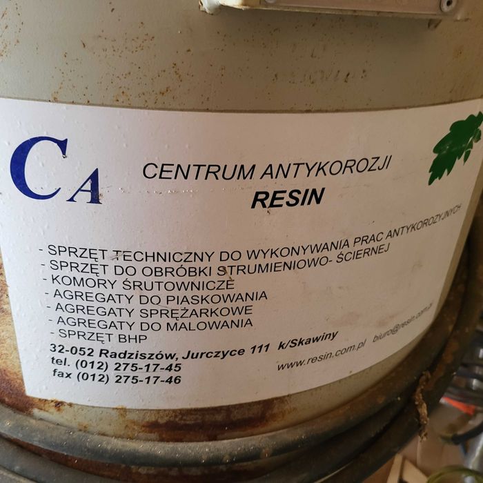 piaskarka do piaskowania RESIN