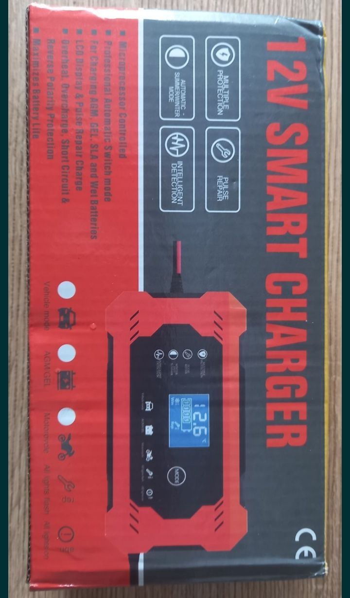 Зарядний пристрій для акумуляторів 4-100 Аh, 6A, 12V