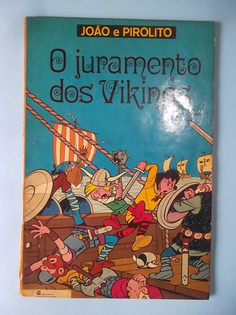 União Gráfica Ed. : 5 álbuns Kim Kebranoz, João e Pirolito, Schtrumpfs